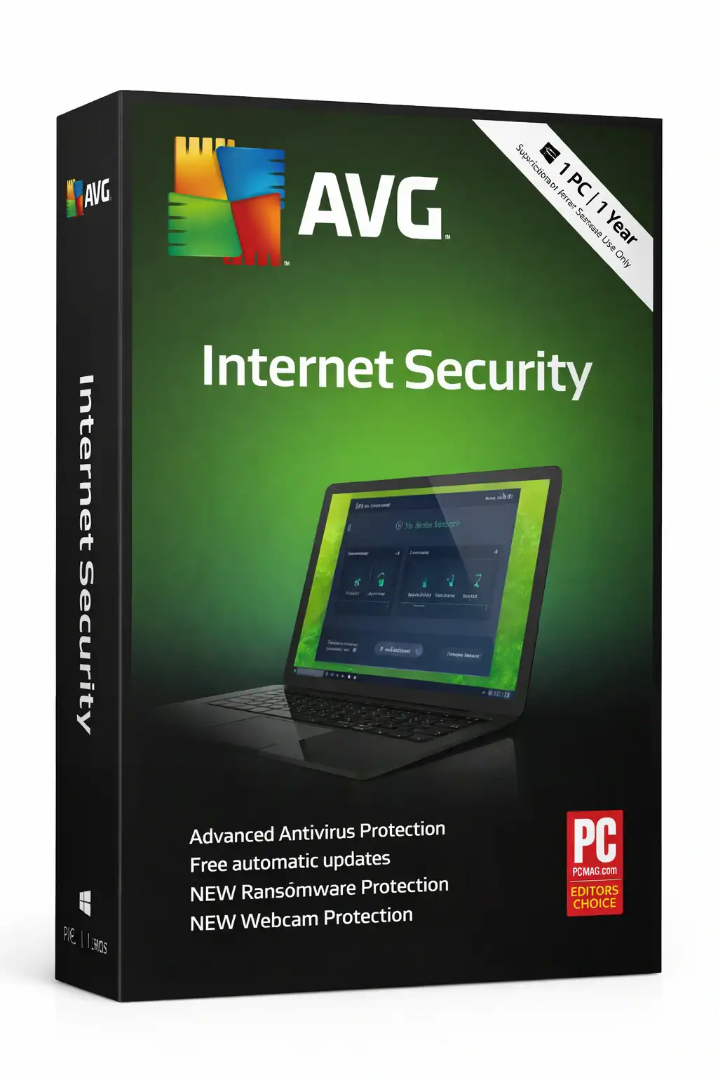 avg_internet_security_white_bg.webp AVG Internet Security (1 år / 1 PC) - Image 1