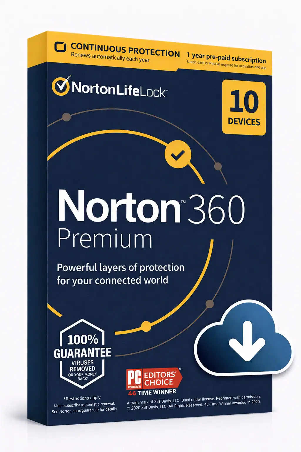norton_360_premium_10_devices.webp Norton 360 Premium (1 år / 10 enheter) - Image 1
